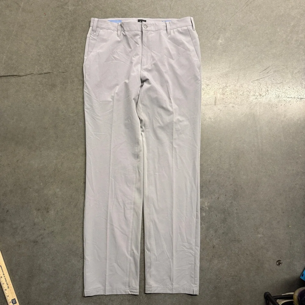 Adidas Mens Ultimate365 Golf Pants Light Gray 33x30 Performance Trousers